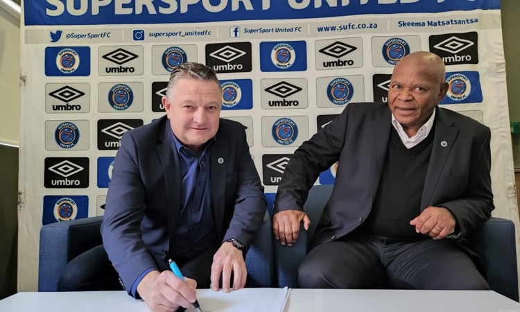 Four-time PSL winner Gavin Hunt signs for SuperSport United