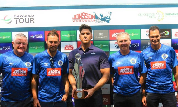 SSU, Lions Rugby personnel have fun at Jonsson Workwear Open launch